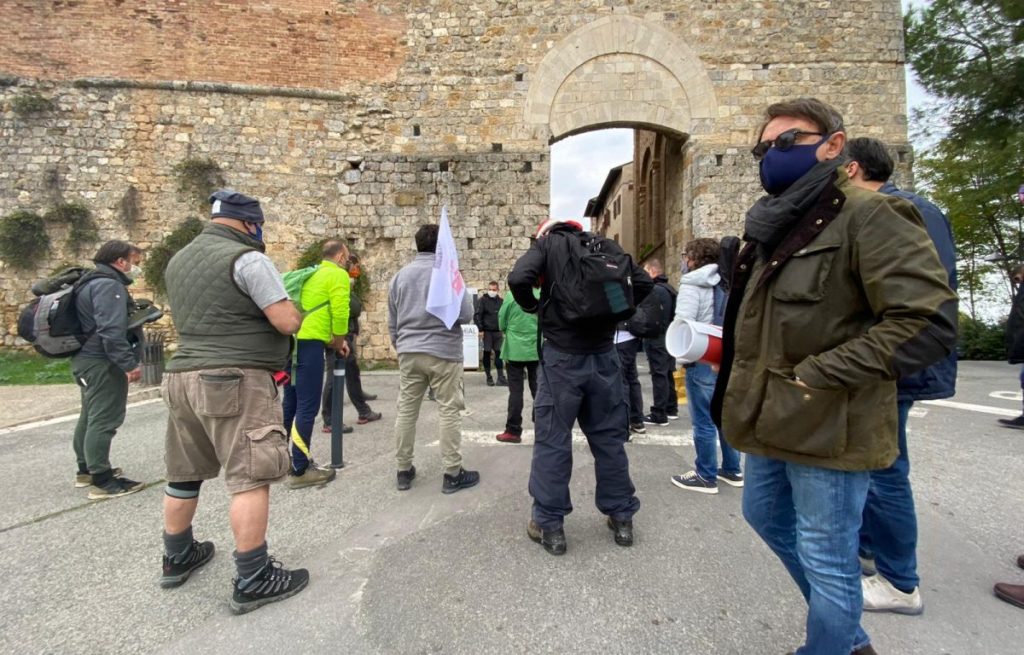 Ristoratori e Ncc: domani la marcia di protesta arriva a Siena