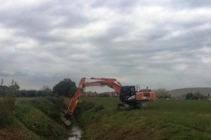 Consorzio di Bonifica Toscana Sud, intervento sul fosso Gora