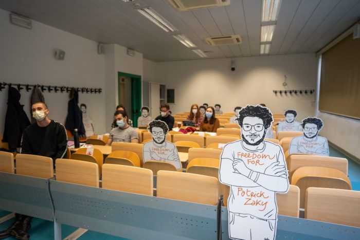 "Una sedia per Patrick Zaky" anche nelle aule dell'Universit&agrave; di Siena