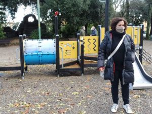 Inaugurata la nuova area ludica per bambini nei giardini della Lizza