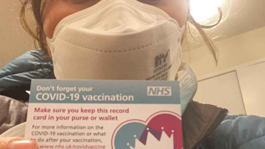 Covid, vaccinata la prima senese