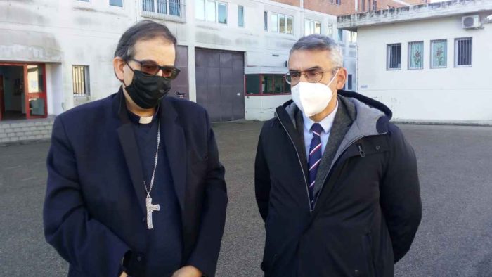 Il Cardinale Lojudice celebra la Messa al Carcere di San Gimignano