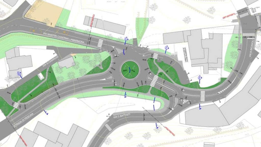 Rotatoria in cima a Strada di Pescaia, Pugliese: "Pi&ugrave; fluidit&agrave; del traffico e sicurezza"