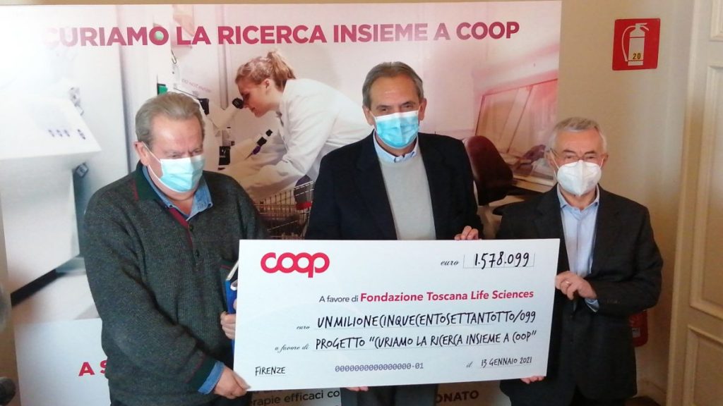 Coop, raccolti oltre 1,5 milioni di euro per la ricerca sugli anticorpi monoclonali