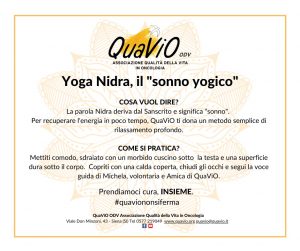 Praticare yoga con QuaViO: ecco come fare