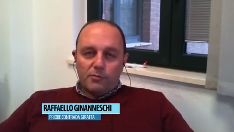Contrada della Giraffa, il nuovo priore Ginanneschi a Siena Tv: "C'è grande senso di responsabilità"