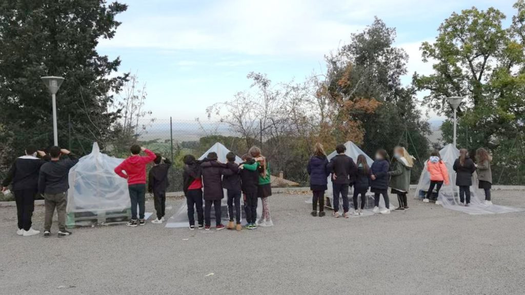 A Murlo la scuola si fa all'aperto