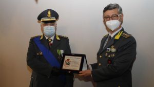 Guardia di Finanza di Siena: il capitano Massimo Dominijanni va in pensione