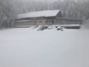 Nuova neve all'Amiata, domani si potrà sciare in vetta