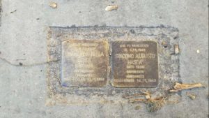 Ermelinda Segre e Giacomo Hasda: la storia delle pietre d'inciampo in Via Fiorentina