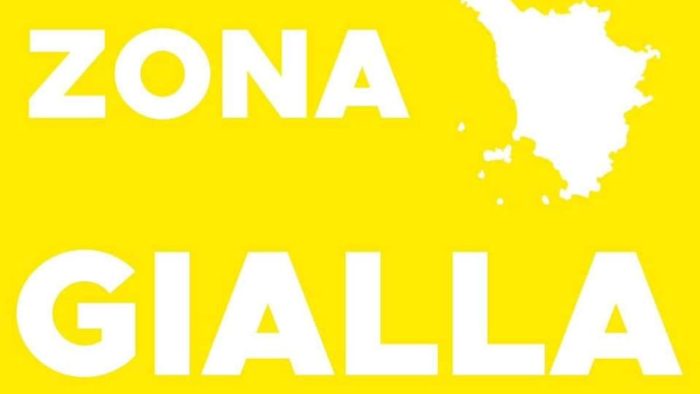 Toscana in zona gialla da luned&igrave; 10 Gennaio