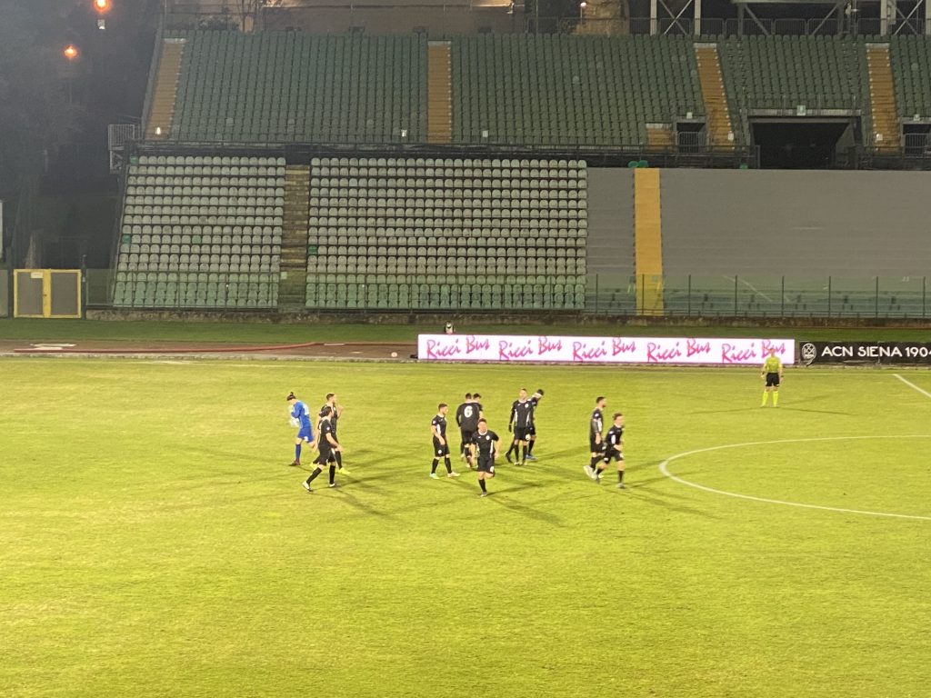 Il Siena non si sblocca e cede un punto al Foligno