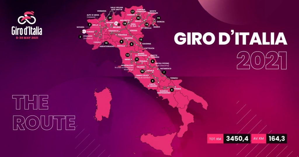 Giro d'Italia dg Vegni: "Il Brunello darà un altissimo valore aggiunto alla Corsa Rosa”