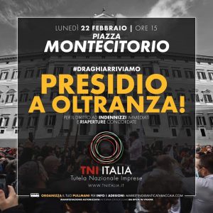 Da Siena a Roma: a Montecitorio presidio a oltranza dei ristoratori