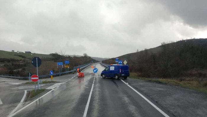 Cassia, chiusura notturna tratto tra Abbadia San Salvatore e Radicofani