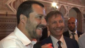 Il sindaco De Mossi a colloquio con Matteo Salvini