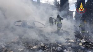 Vigili del fuoco, domati due incendi a Castellina in Chianti e San Rocco a Pilli
