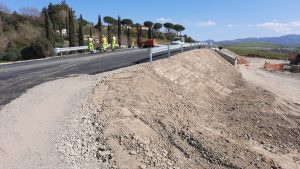 Montalcino: aperto al traffico il ponte sul torrente Spagnola
