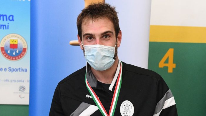 Scherma paralimpica, trionfo a Napoli per il cussino Alberto Morelli