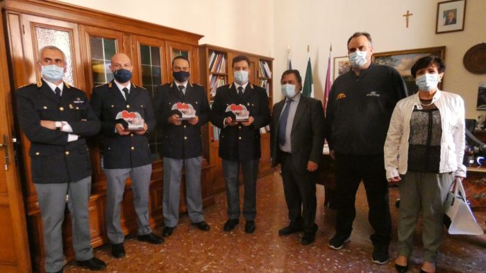 Consegnati i premi BLSD Angel alla Questura di Siena
