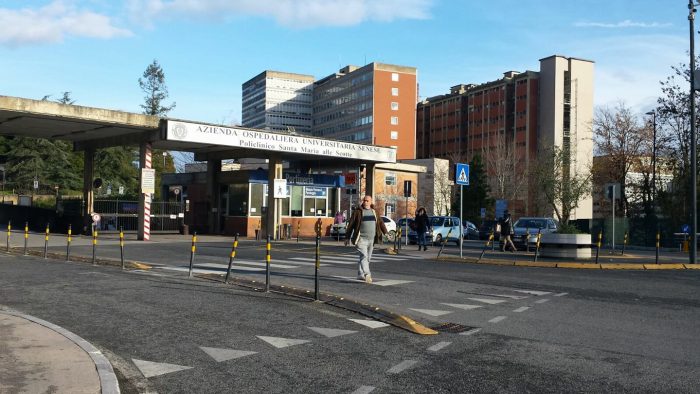 Ospedale Scotte, ampliamento per la corsia di emergenza in viale Bracci