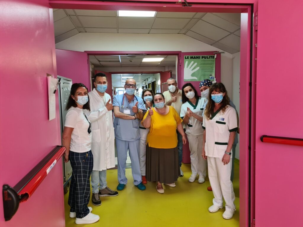 Ospedale di Abbadia San Salvatore, il reparto di cure intermedie Covid chiude i battenti