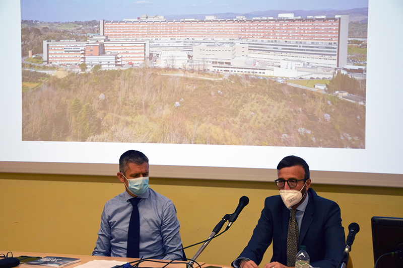 Siena, il presidente del Consiglio Regionale Antonio Mazzeo in visita alle Scotte