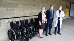 Scotte, al via il servizio di noleggio gratuito di carrozzine