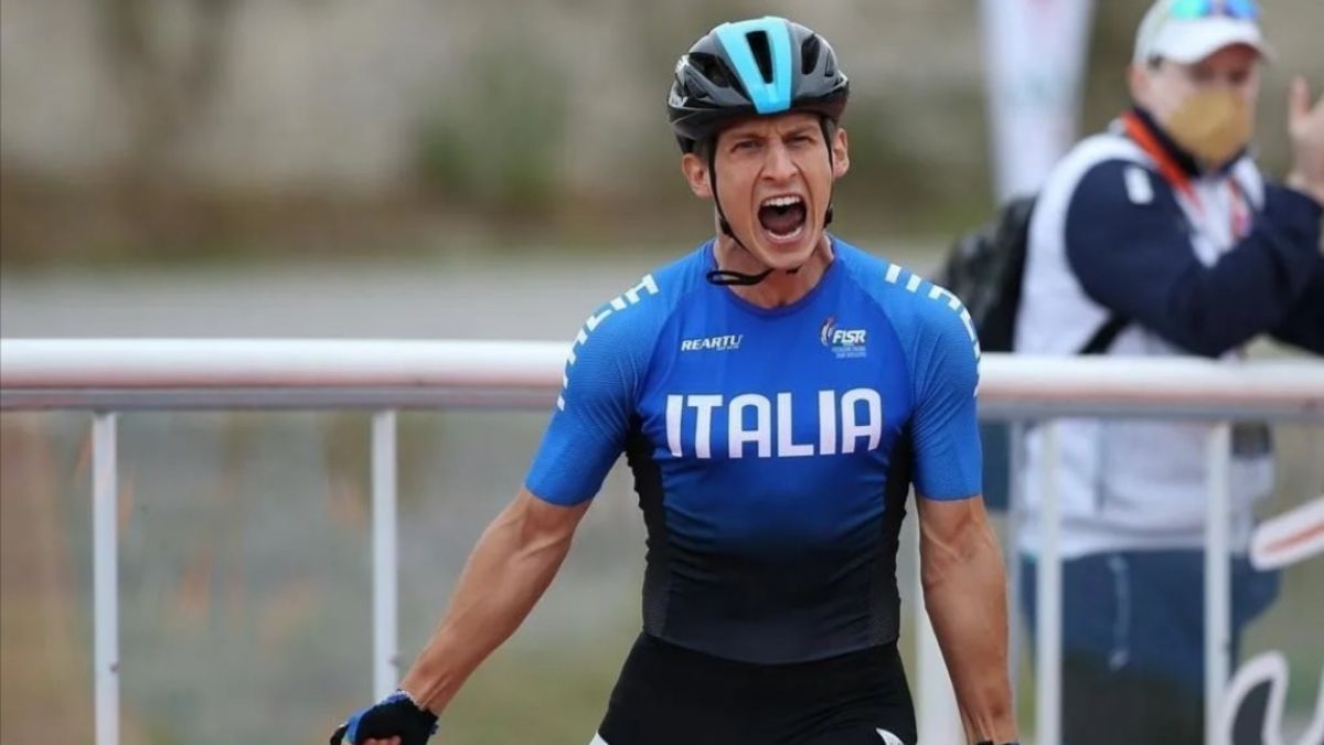 Pattinaggio, il senese Duccio Marsili fissa il nuovo record del mondo sui 200 metri