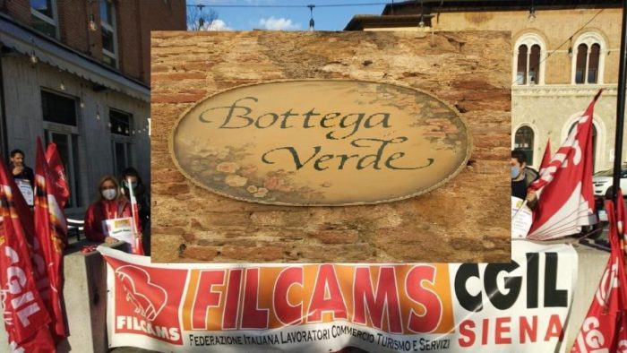 Bottega Verde, chiude il primo storico negozio di Pienza. FILCAMS CGIL pronta allo sciopero