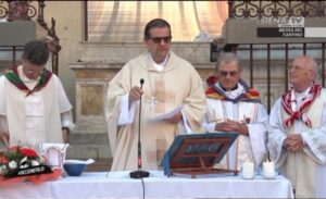 Siena: 2 luglio messa alla Cappella di Piazza del Campo con i fantini, priori e capitani