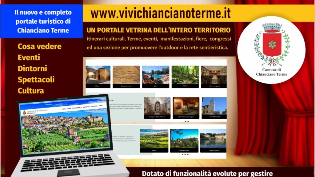 Vivi Chianciano Terme: un portale turistico per gestire informazioni ed eventi