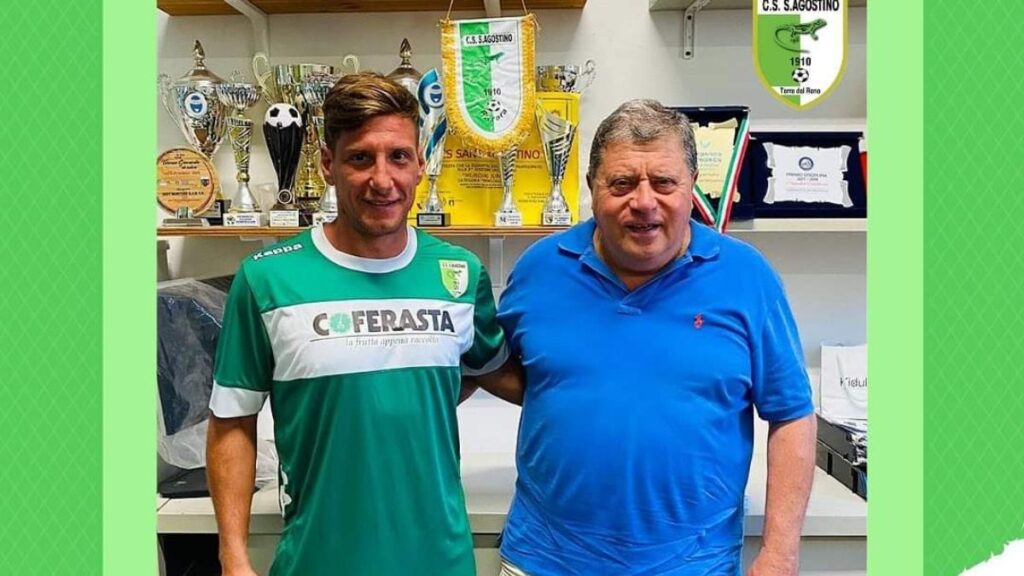 L'ex Siena Eros Schiavon si accasa al Sant'Agostino Calcio in Eccellenza emiliana