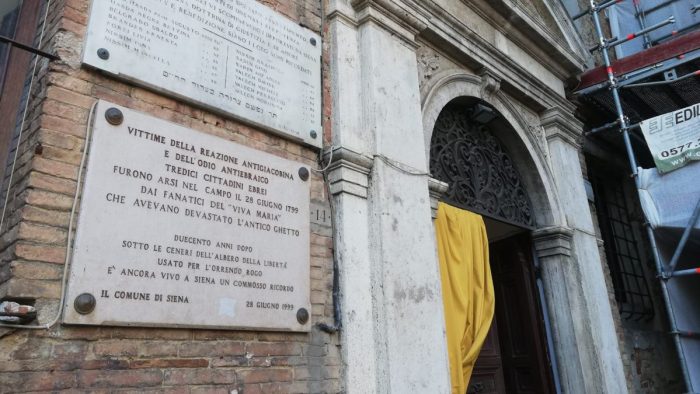 Danni strutturali dopo il terremoto, la Sinagoga di Siena &egrave; tra gli undici monumenti pi&ugrave; a rischio in Europa