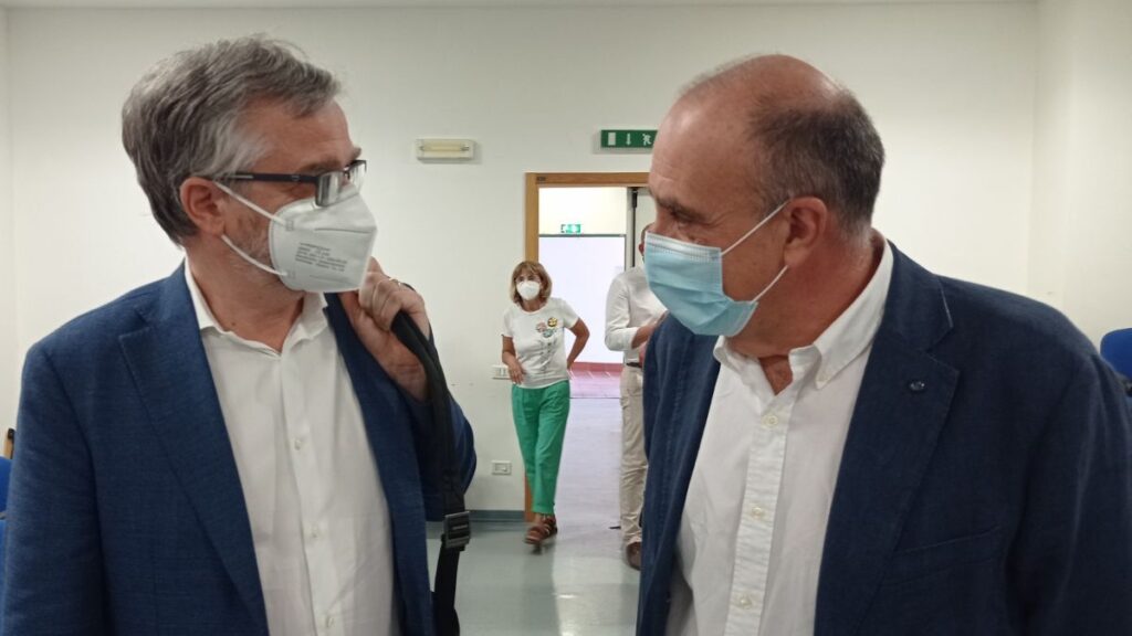 L’assessore regionale Bezzini in visita all’ospedale di Nottola
