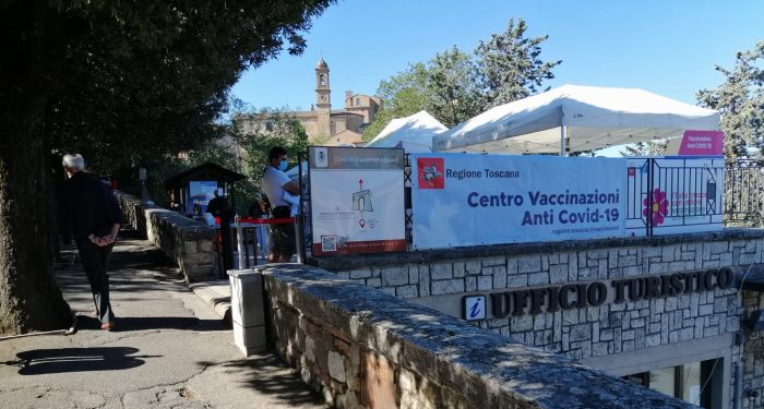 Brav&igrave;o delle Botti di Montepulciano, 54 i vaccinati alla postazione Asl Tse