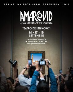 "Amarcovid", il 16-17-18 settembre l'Operetta delle Feriae Matricularum 2021