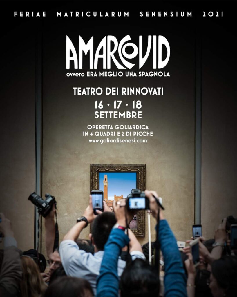 "Amarcovid", il 16-17-18 settembre l'Operetta delle Feriae Matricularum 2021