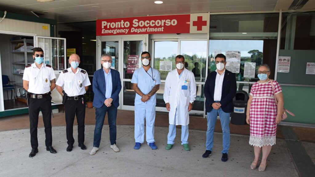 Ferragosto, l’assessore regionale Bezzini in visita alla Centrale 118 di Siena-Grosseto