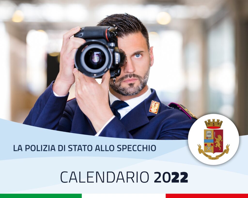 Prenotabile il calendario della Polizia 2022, ricavato devoluto all'Unicef