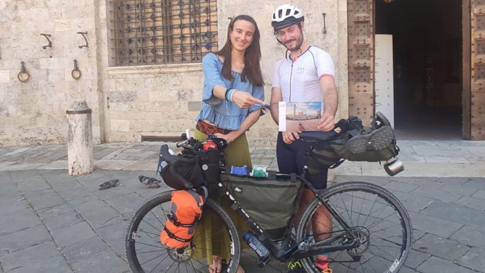 Il celebre blogger Franzese ha fatto tappa a Siena