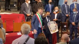 Premio Mangia, la medaglia a Lorenzo Granai presentata da Massimo Bianchi