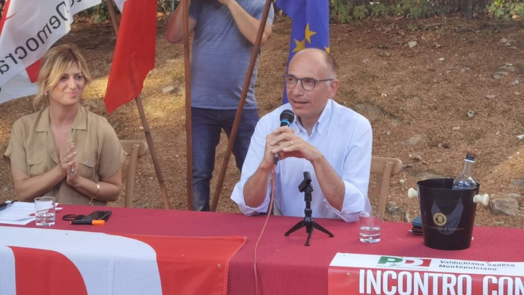 Suppletive Siena, Enrico Letta si presenta alla città: "Non guardo alle correnti politiche"
