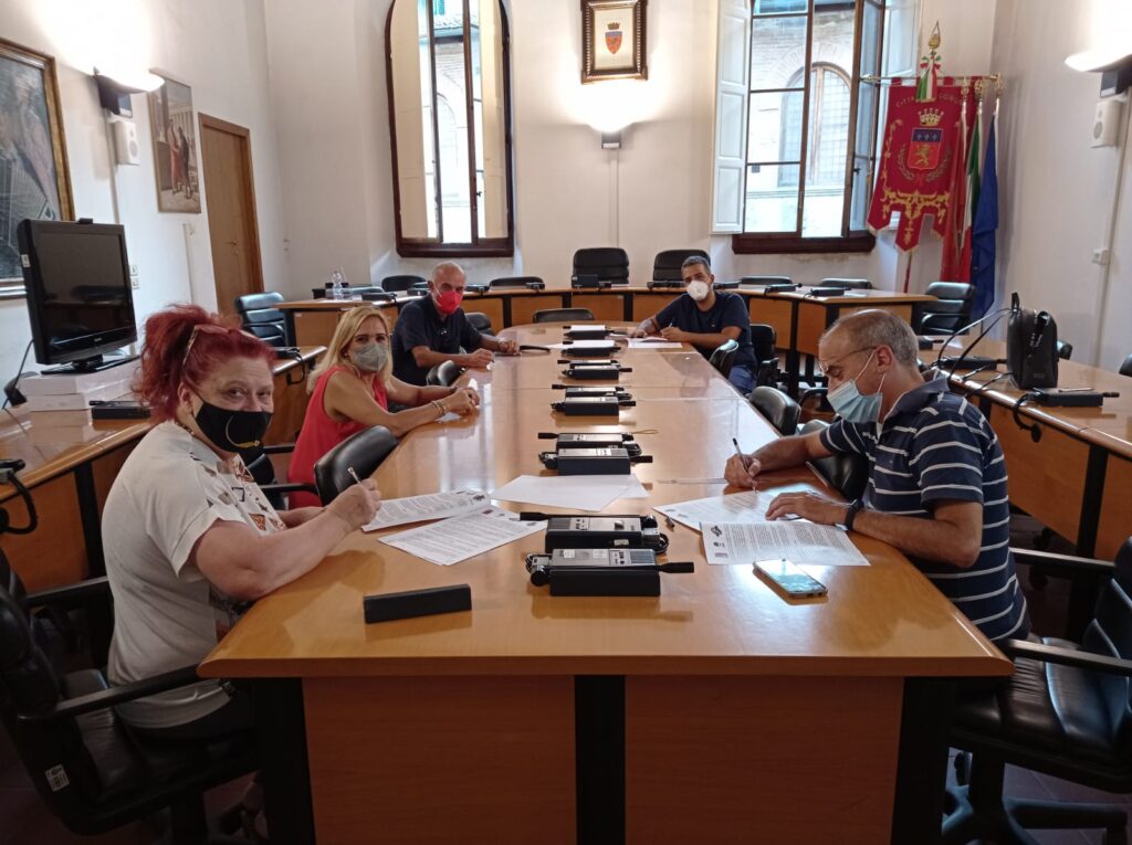 Poggibonsi: qualit&agrave; e tutela del lavoro negli appalti, protocollo Comune-sindacati