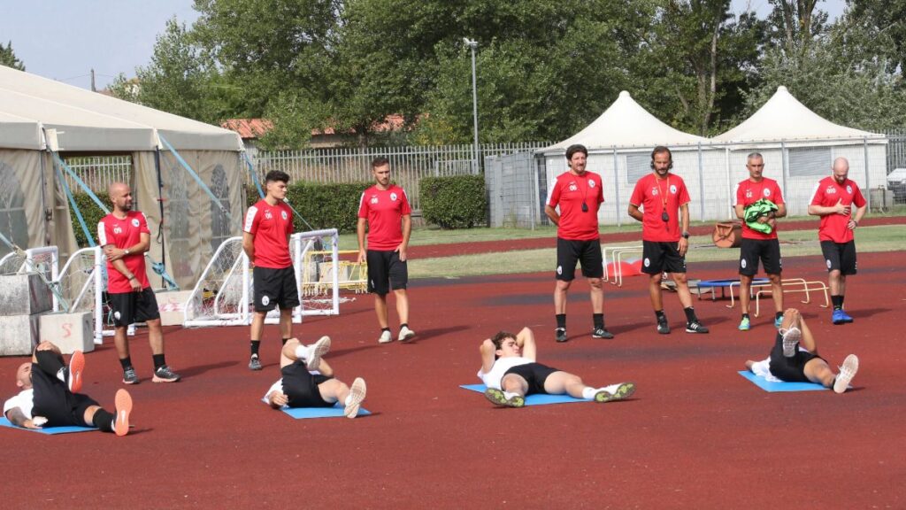 Acn Siena, allenamento anche alle terme