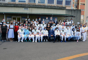 Ultimo giorno per la Vax Unit dell&rsquo;Aou Senese: 77826 vaccinazioni, al lavoro 300 professionisti