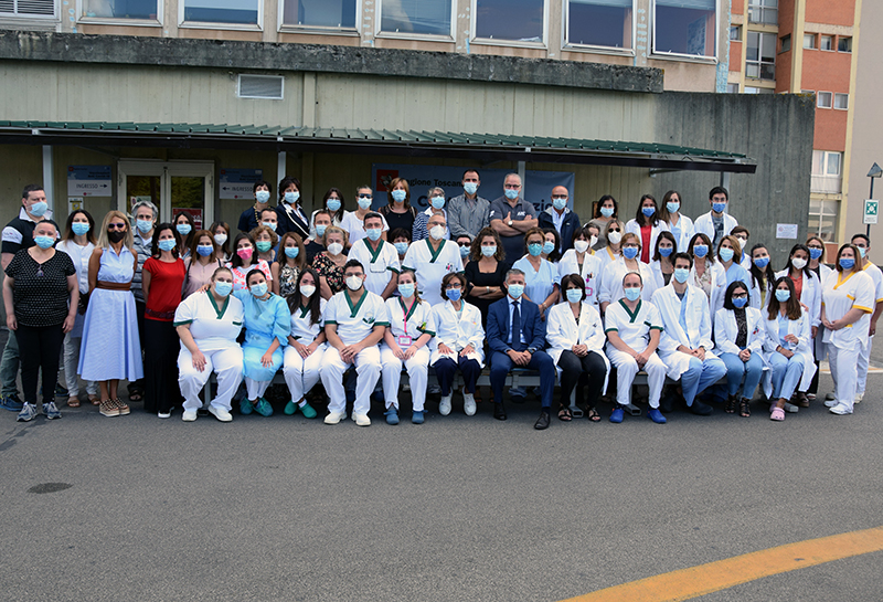 Ultimo giorno per la Vax Unit dell&rsquo;Aou Senese: 77826 vaccinazioni, al lavoro 300 professionisti