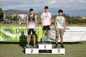 Uisp Atletica Siena, Duccio Bernardi Campione Toscano cadetti nel lancio del disco