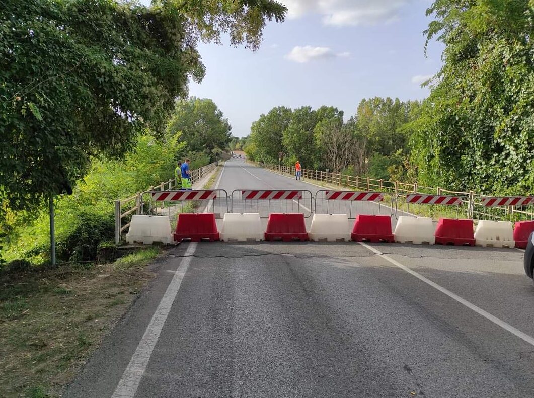 Chiuso viadotto sulla Cassia a Poggibonsi: è pericoloso