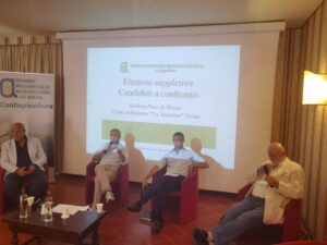 Suppletive di Siena, confronto tra candidati a Confagricoltura. Marzi: "Letta a Bologna, noi parliamo del territorio"